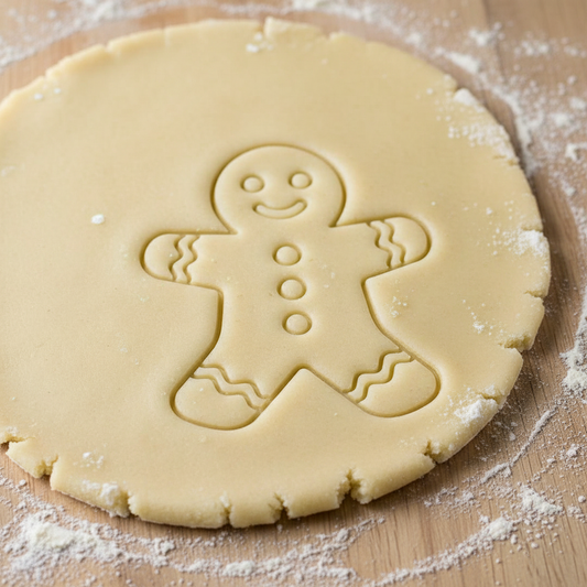 Ausstechform-Set – Lebkuchenmann (STL, 2‑teilig) – Rohling