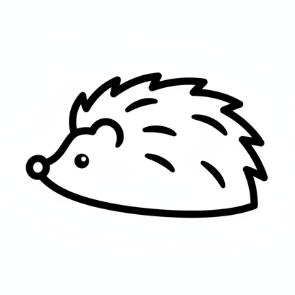 Ausstechform-Set – Igel (STL, 2‑teilig) – Produktbild