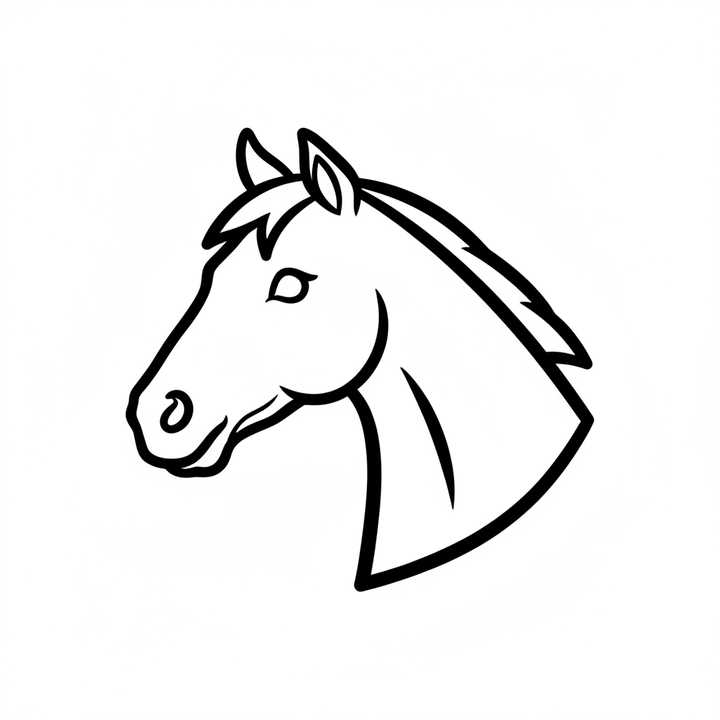 Ausstechform Pferd – STL Cookie Cutter Set (2‑teilig)