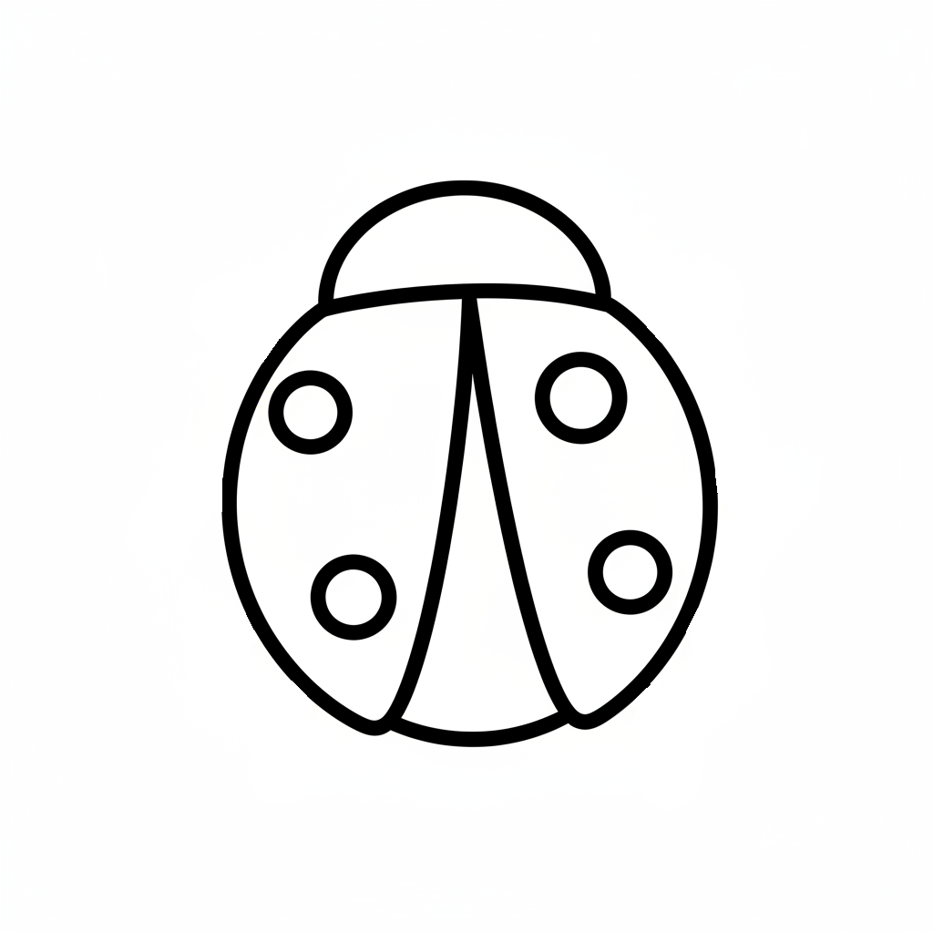 Ausstechform-Set – Marienkäfer (STL, 2‑teilig) – Produktbild