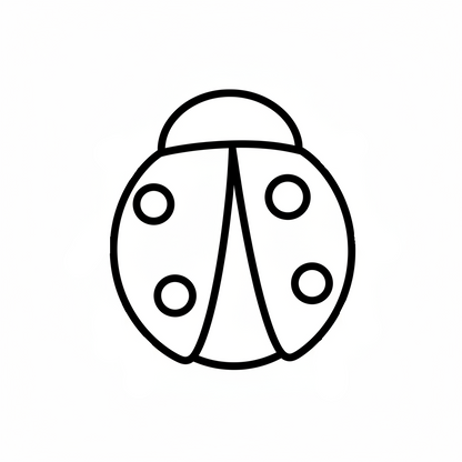 Ausstechform-Set – Marienkäfer (STL, 2‑teilig) – Produktbild