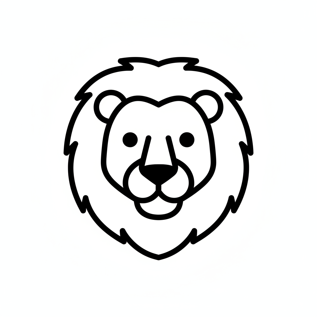 Ausstechform-Set – Löwe (STL, 2‑teilig) – Produktbild