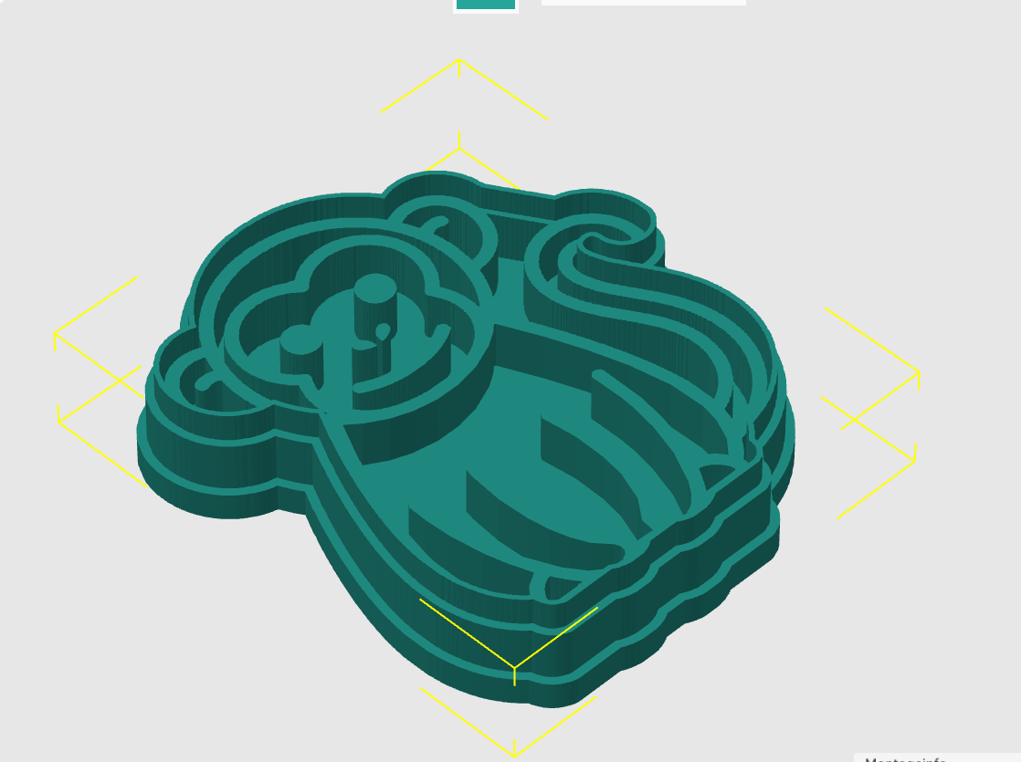 Ausstechform-Set – Affe (STL, 2‑teilig) – Cutter/Imprint Vorschau