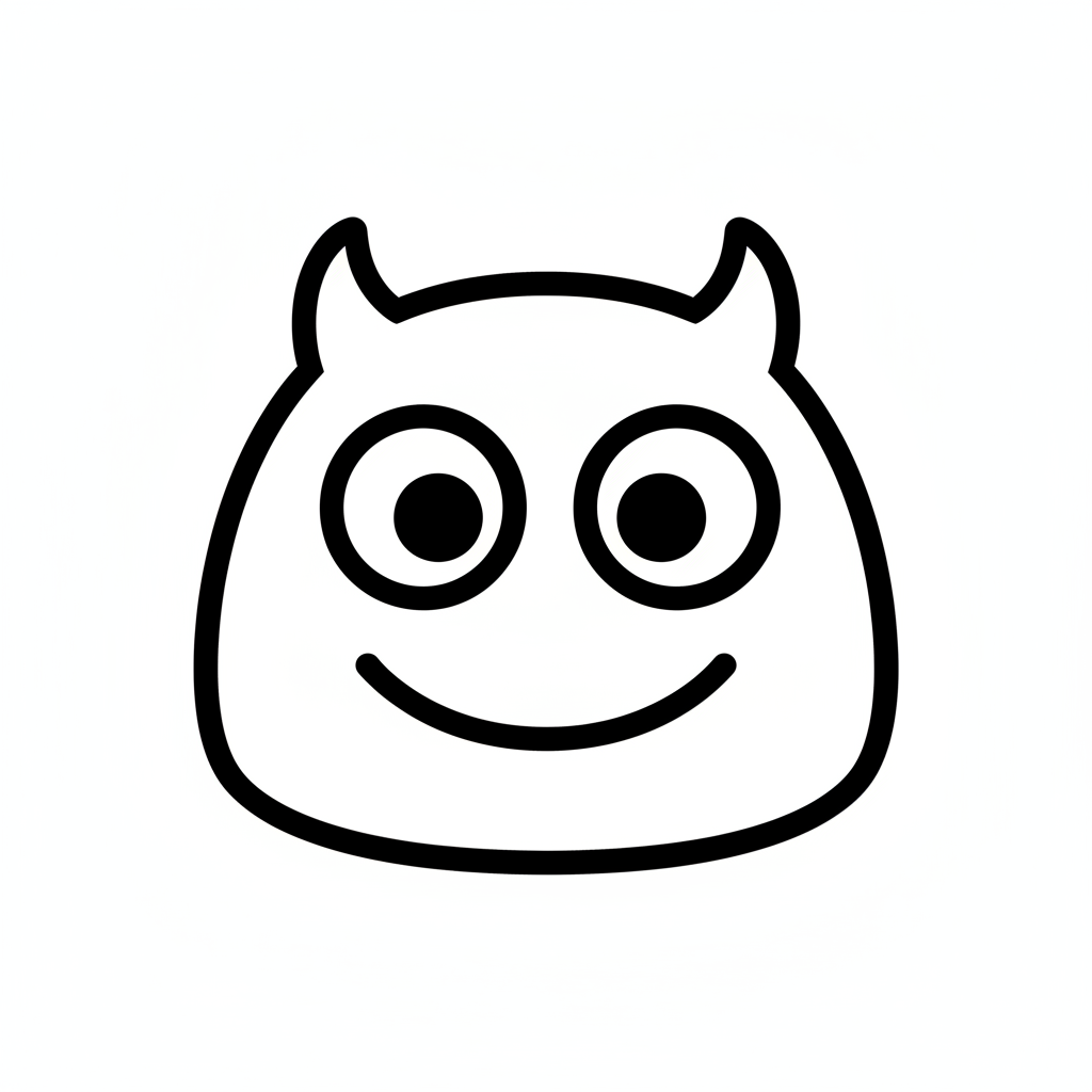 Ausstechform-Set – Monster-Gesicht (STL, 2‑teilig) – Produktbild