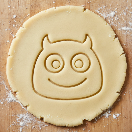 Ausstechform-Set – Monster-Gesicht (STL, 2‑teilig) – Rohling