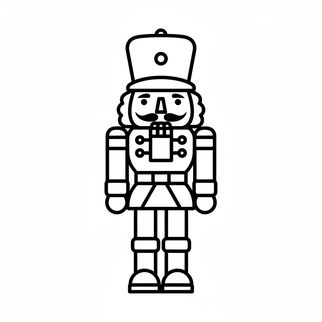 Ausstechform-Set – Nussknacker (STL, 2‑teilig) – Produktbild