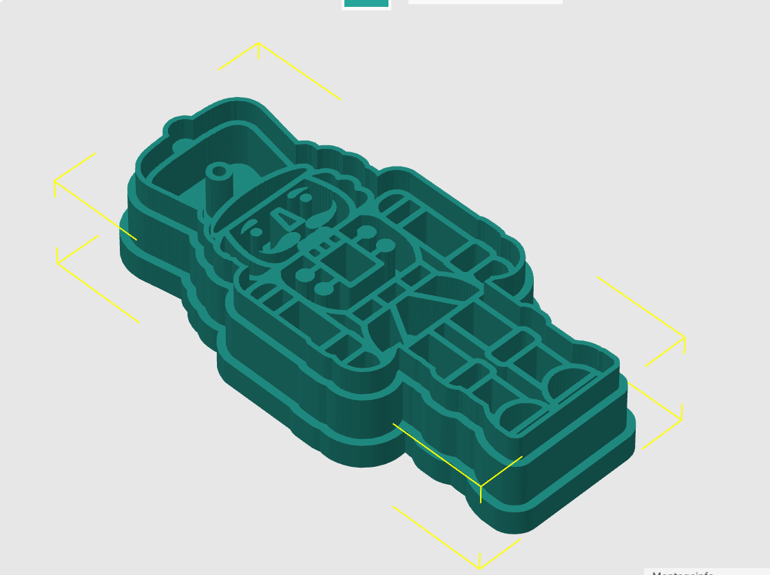Ausstechform-Set – Nussknacker (STL, 2‑teilig) – Cutter/Imprint Vorschau