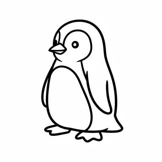 Ausstechform-Set – Pinguin (STL, 2‑teilig) – Produktbild