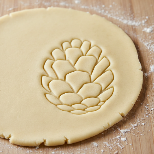 Ausstechform-Set – Tannenzapfen (STL, 2‑teilig) – Rohling