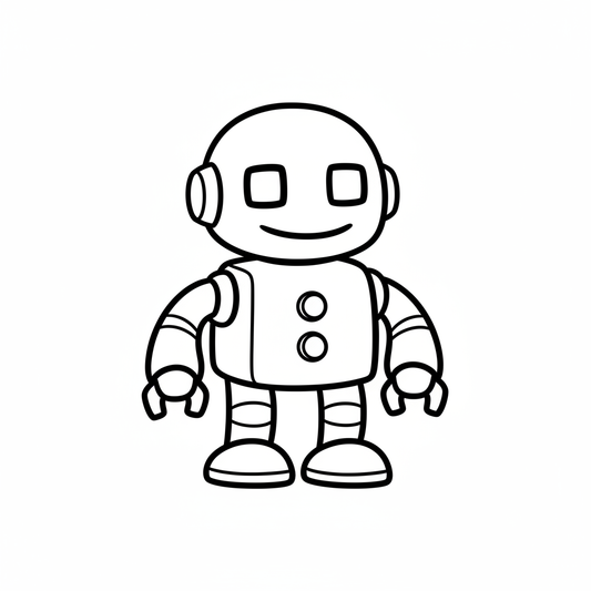 Ausstechform Roboter – STL Cookie Cutter Set (2‑teilig)