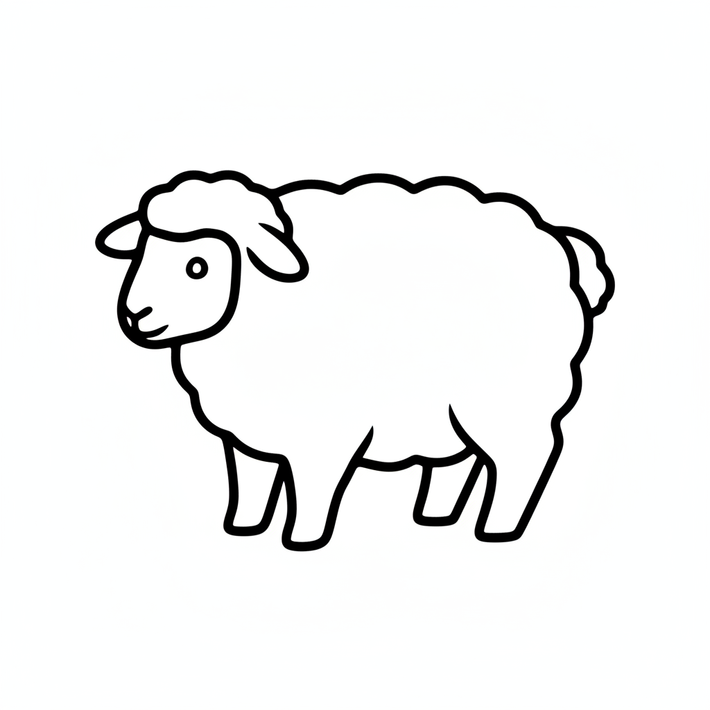 Ausstechform-Set – Schaf (STL, 2‑teilig) – Produktbild