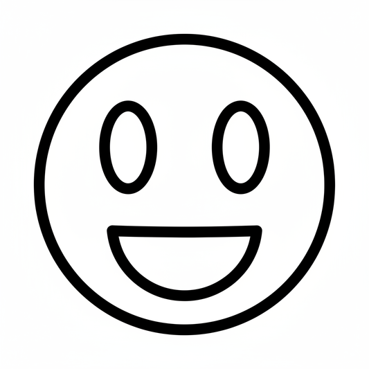 Ausstechform Smiley – STL Cookie Cutter Set (2‑teilig)