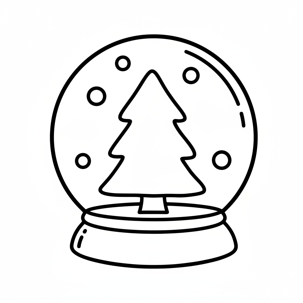 Ausstechform-Set – Schneekugel (STL, 2‑teilig) – Produktbild