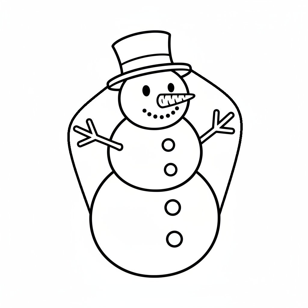 Ausstechform-Set – Schneemann (STL, 2‑teilig) – Produktbild