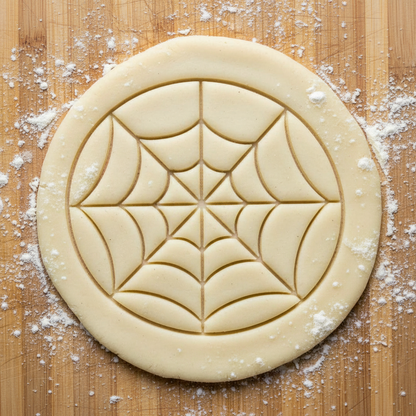 Ausstechform-Set – Spinnennetz (STL, 2‑teilig) – Rohling