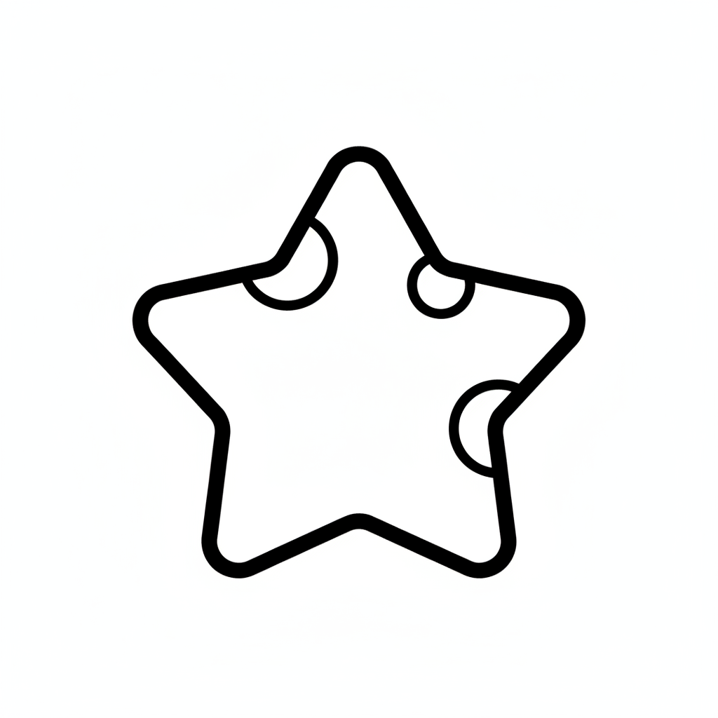 Ausstechform Stern – STL Cookie Cutter Set (2‑teilig)