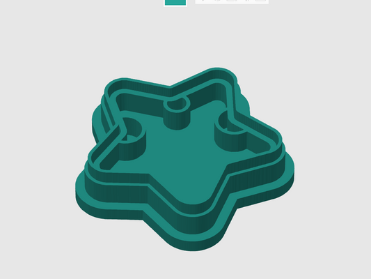 Ausstechform-Set – Stern (STL, 2-teilig)