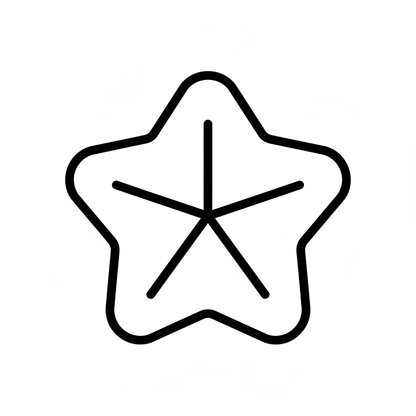 Ausstechform-Set – Sternanhänger (STL, 2‑teilig) – Produktbild