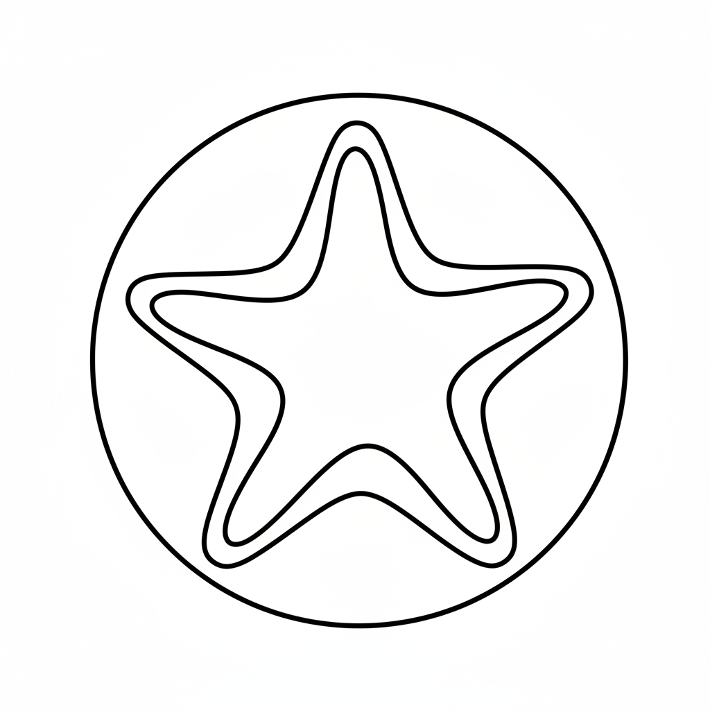 Ausstechform-Set – Seestern (STL, 2‑teilig) – Produktbild