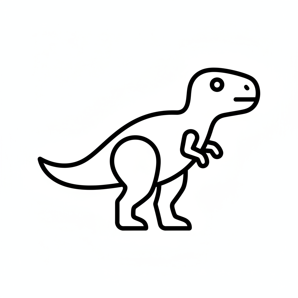 Ausstechform T-rex – STL Cookie Cutter Set (2‑teilig)