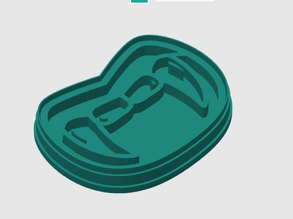 Ausstechform-Set – Vampirzähne (STL, 2‑teilig) – Cutter/Imprint Vorschau