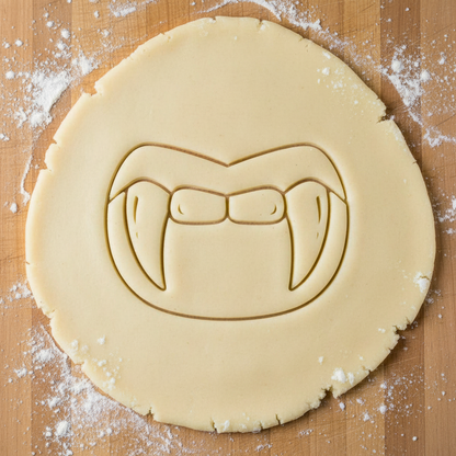 Ausstechform-Set – Vampirzähne (STL, 2‑teilig) – Rohling