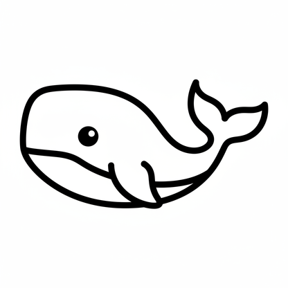 Ausstechform-Set – Wal (STL, 2‑teilig) – Produktbild