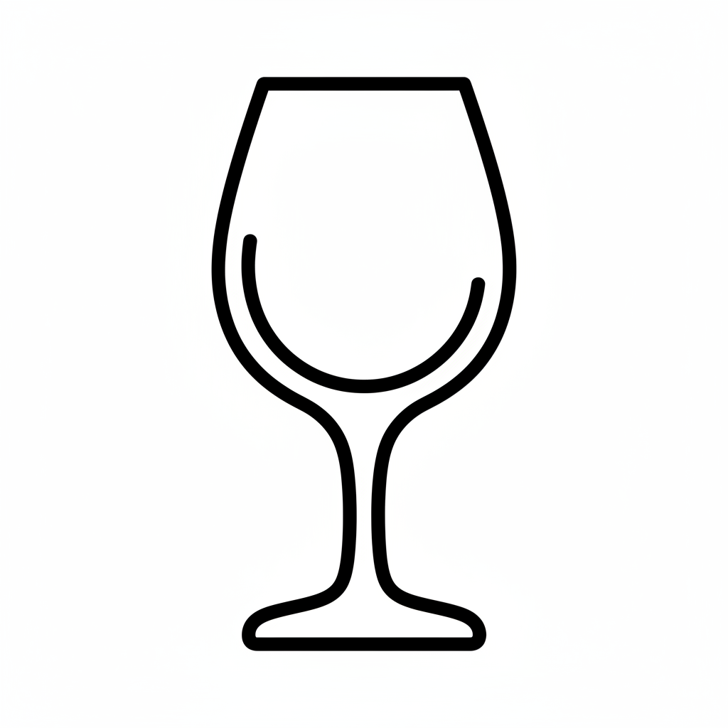 Ausstechform Weinglas – STL Cookie Cutter Set (2‑teilig)