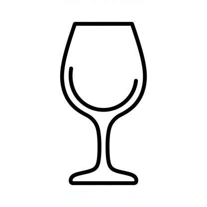 Ausstechform Weinglas – STL Cookie Cutter Set (2‑teilig)