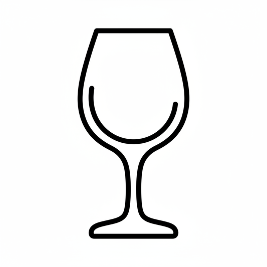 Ausstechform Weinglas – STL Cookie Cutter Set (2‑teilig)