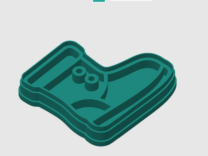 Ausstechform-Set – Winterstiefel (STL, 2‑teilig) – Cutter/Imprint Vorschau