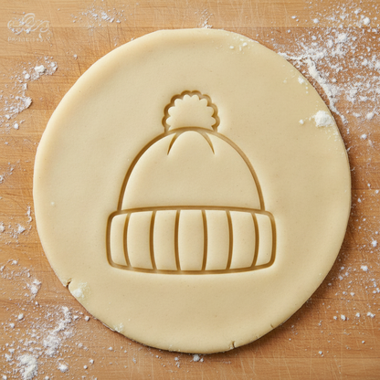 Ausstechform-Set – Wintermütze (STL, 2‑teilig) – Rohling