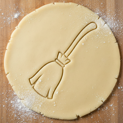 Ausstechform-Set – Hexenbesen (STL, 2‑teilig) – Rohling