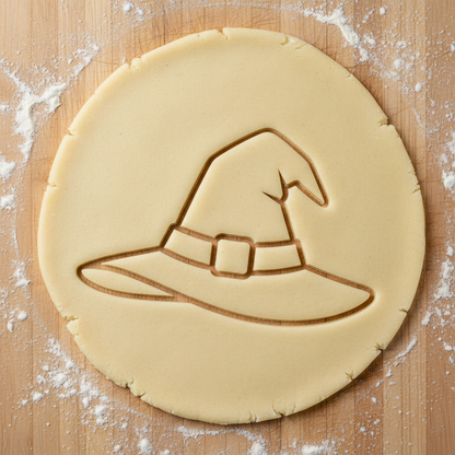 Ausstechform-Set – Hexenhut (STL, 2‑teilig) – Rohling