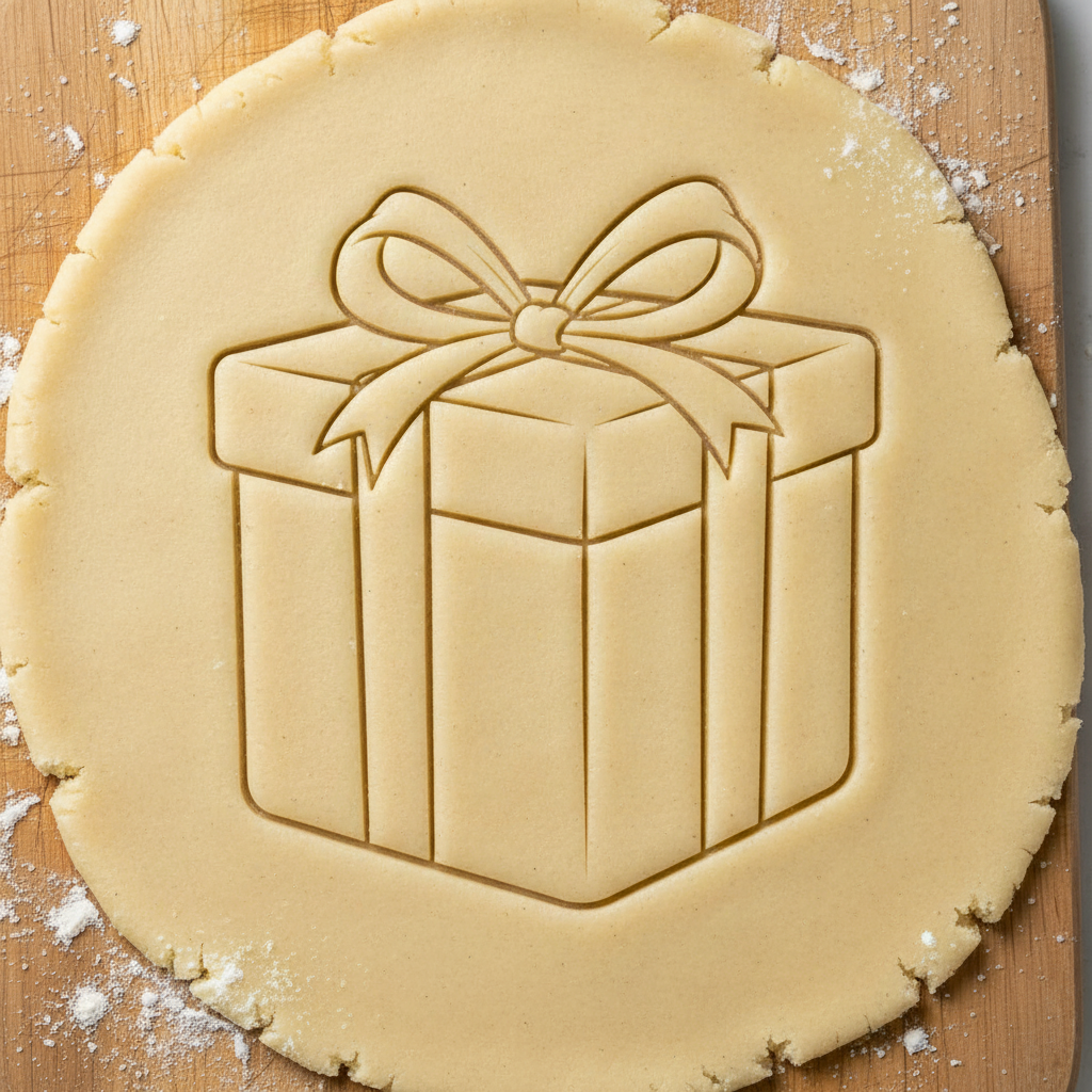 Ausstechform-Set – Geschenkbox (STL, 2‑teilig) – Rohling